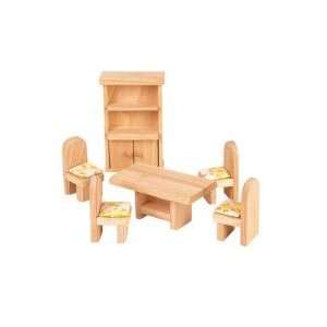   Toys Wooden Dollhouse Furniture   Classic Dining Room Toys & Games