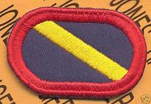 Co G 143rd Inf LRS Airborne Ranger para oval patch  