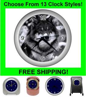   Wolf   Travel, Jewelry Case, Desk, & Wall Clocks   CL1542  