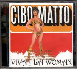 CIBO MATTO VIVA LA WOMAN CD (Listen) LIKE NEW  