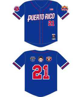 Puerto Rico Latin baseball Jersey Negro League Jersey  