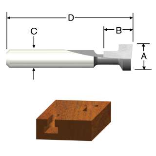 Vermont American 23116 Keyhole Routing Bit 045325737965  