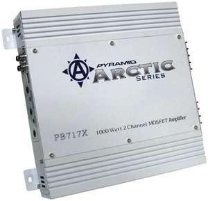 Pyramid Audio Pb717x Mosfet Arctic Series Amplifier [1000 watt; 2 