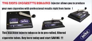   NEW Duke Cigarette Rolling Machine Beat the High Cost of Cigarettes