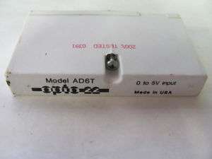 Opto 22 Model AD6T Analog to Digital converter 0 5V  