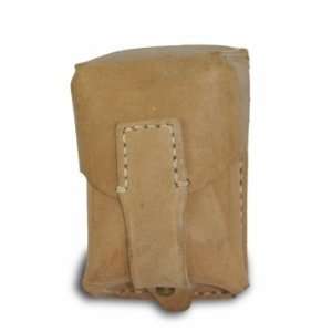 Slovakian Leather Misc. Ammo Pouch Tan 2 1/2 x 4 Belt Gear Survival 