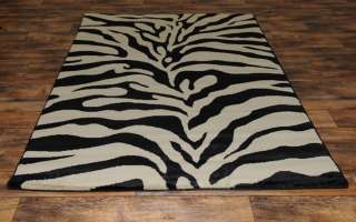 Animal Print Zebra Design 82x910 Area Rug   Carpet (AREA SIZE 8x11 
