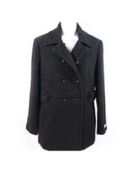 Calvin Klein Womens Wool Blend Pea Coat Jacket 8