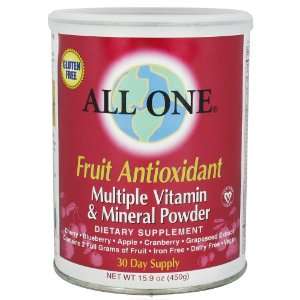 All One Multiple Vitamins & Minerals Fruit Antioxidant Formula 15.9 oz 