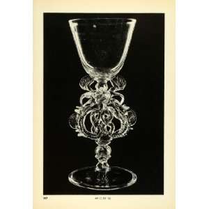  1939 Print Antique Ornate Flugel Glassware Glass Blowing 
