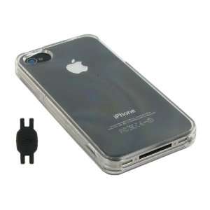 Translucent Clear Snap On Hard Case for Apple iPhone 4 4th Generation 