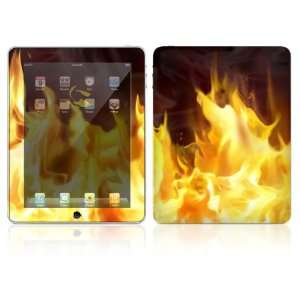  Apple iPad 1st Gen Skin Decal Sticker   Furious Fire 