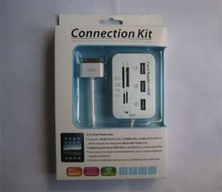 USB Adaptor Apple® Ipad Camera Connection Kit SD Card Reader 