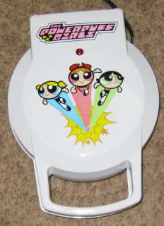 Powerpuff Girls Spiral Waffle Maker Appliance  