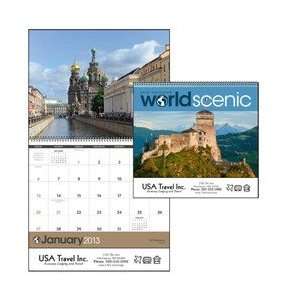  1712    Appointment Calendar World Scenic Office 