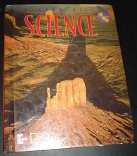 McGraw Hill 4TH GRADE SCIENCE Life EARTH Physical TEXT 0022799311 