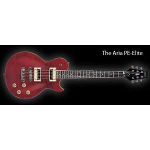  Aria PE Elite Electric Guitar Musical Instruments