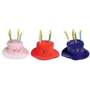  Velvet Happy Birthday Hat (Assorted Colors) Everything 