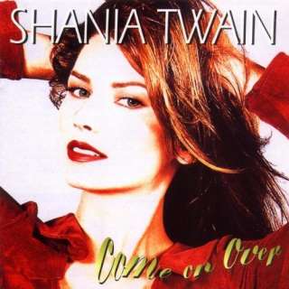 SHANIA TWAIN COME ON OVER U.S. PROMO POSTER  CD COVER  