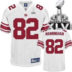   NFL Authentic Jerseys New York Giants Mario Manningham WHITE Jersey