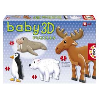 Baby 3 D Puzzle   Arctic Animals.Opens in a new window