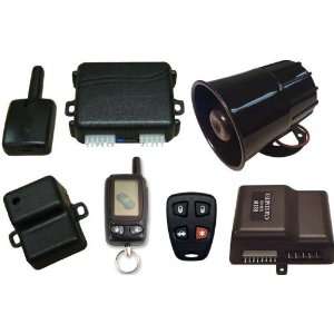   Way 4 Channel LCD Paging Car Alarm Security System And Remote Starter