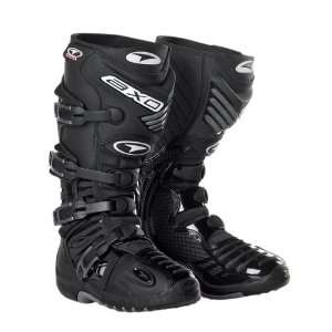  AXO Prime Motorcycle Boots (Size 13, Black) Automotive