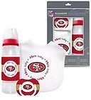 San Francisco 49ers Baby Collection 3 Piece Set. & FREE Find The Cure 