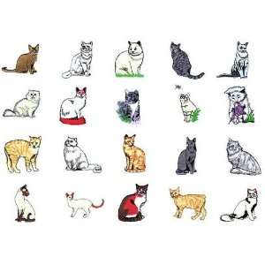 Brother/Babylock PES Embroidery Machine Card CATS Kitchen 