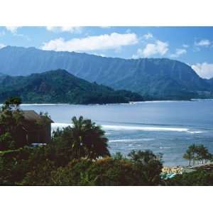  View of Hanalei Bay and Bali Hai from the Princeville 