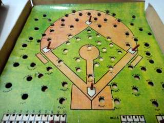 1941 ant BASEBALL BOARD GAME 4886 milton bradley w/BOX  