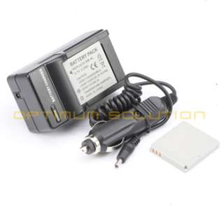 NEW TWO Battery+Charger for Canon PowerShot SD450 SD600 SD630 SD750 NB 