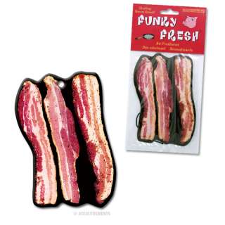 BACON AIR FRESHENER Gag Gifts Party Favors Beef Jerky  