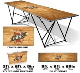 9ft Beer Pong Table   9ft Pro Tailgate Pong Table 859255001221  