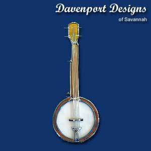Stained Glass HANDMADE Banjo Bluegrass Music Hillbilly  