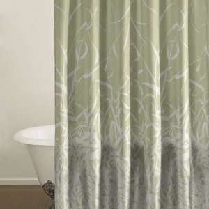  Bamboo Celedon Shower Curtain