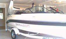2005 Bombardier 205 SE Sea Doo Utopia Ski Fish Bowrider Boat Mercury 