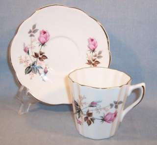 LEFTON BONE CHINA COLLECTIBLE CUP & SAUCER SET~ROSES~  