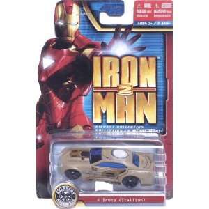 Iron Man 2 3 Die Cast DRONE (Stallion) car  