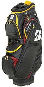 Bridgestone Golf Cart Bag Black Yellow Red New  