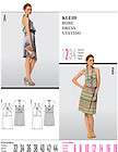 burda misses blouson dress sewing pattern 7512 size 6 8