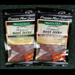 Beef Jerky   4 oz BBQ   NaturAll Steaks Grocery & Gourmet Food