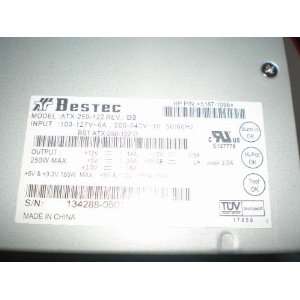  Bestec Atx 250 12z Revd2 ATX 250w Ps/2 Power Supply P/n 