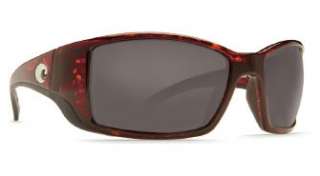 Costa Del Mar Blackfin Sunglasses  Tortoise Frame with Grey 580P Lens 