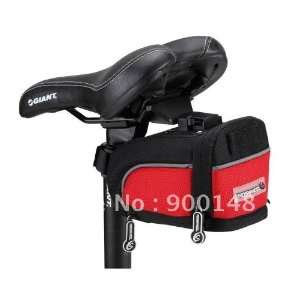  qucik release bicycle saddle bag bike seat bag red Sports 