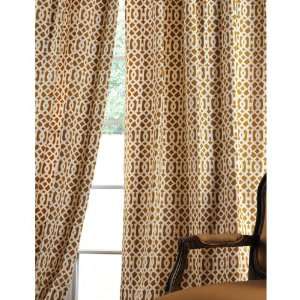   Desert Printed All Cotton Curtains and Drapes 50x108