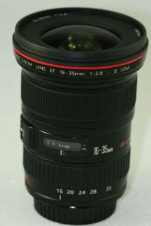 Canon EF 16 35mm f 2.8 L II USM Lens Kit T1I T2I 550D + 013803078596 