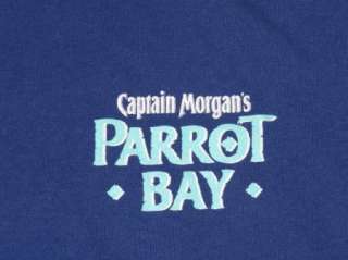 CAPTAIN MORGAN SPICED RUM t shirt PARROT BAY XL  