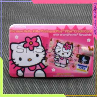 2GB 2G Hello Kitty credit card size  player Pink  