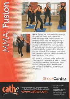 CATHE FRIEDRICH STS CARDIO MMA FUSION DVD NEW SEALED MIXED MARTIAL 